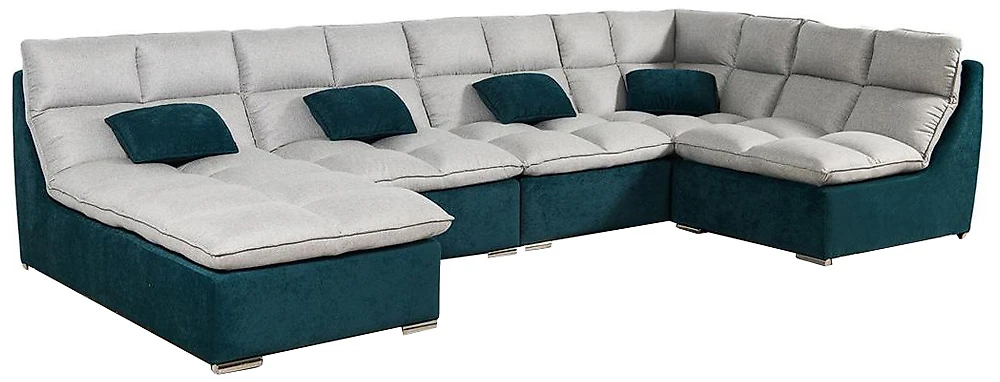 Угловой диван с канапе Ривьера