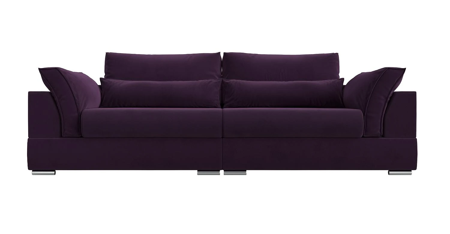 Фиолетовый диван Пекин Плюш Дизайн 7