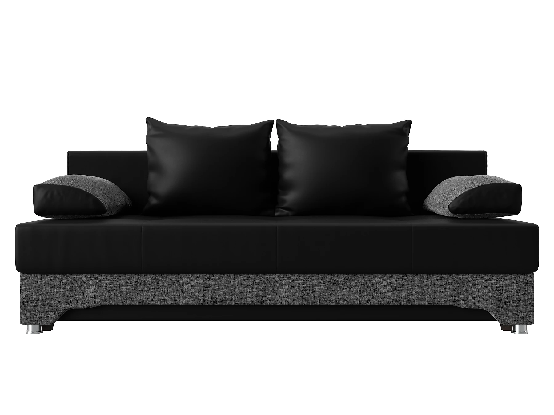 Прямой кожаный диван Ник-2 Дизайн 38