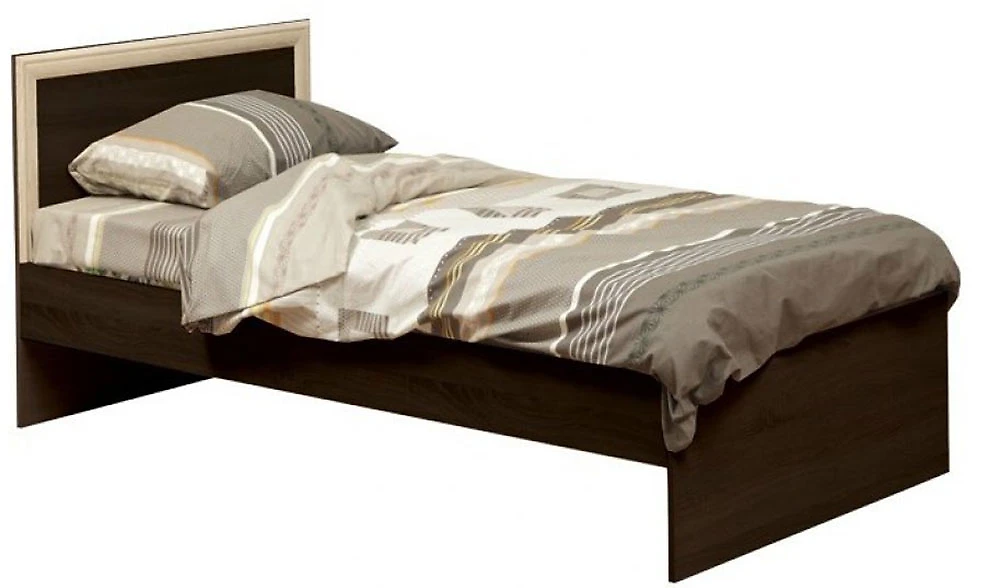 кровать в стиле минимализм 21.55 Венге / Дуб Линдберг
