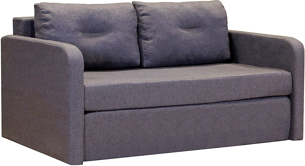 Прямой диван серого цвета Бит-2 Грей