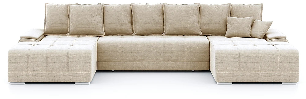 Угловой диван с канапе Nordviks П-образный Кантри Дизайн-1