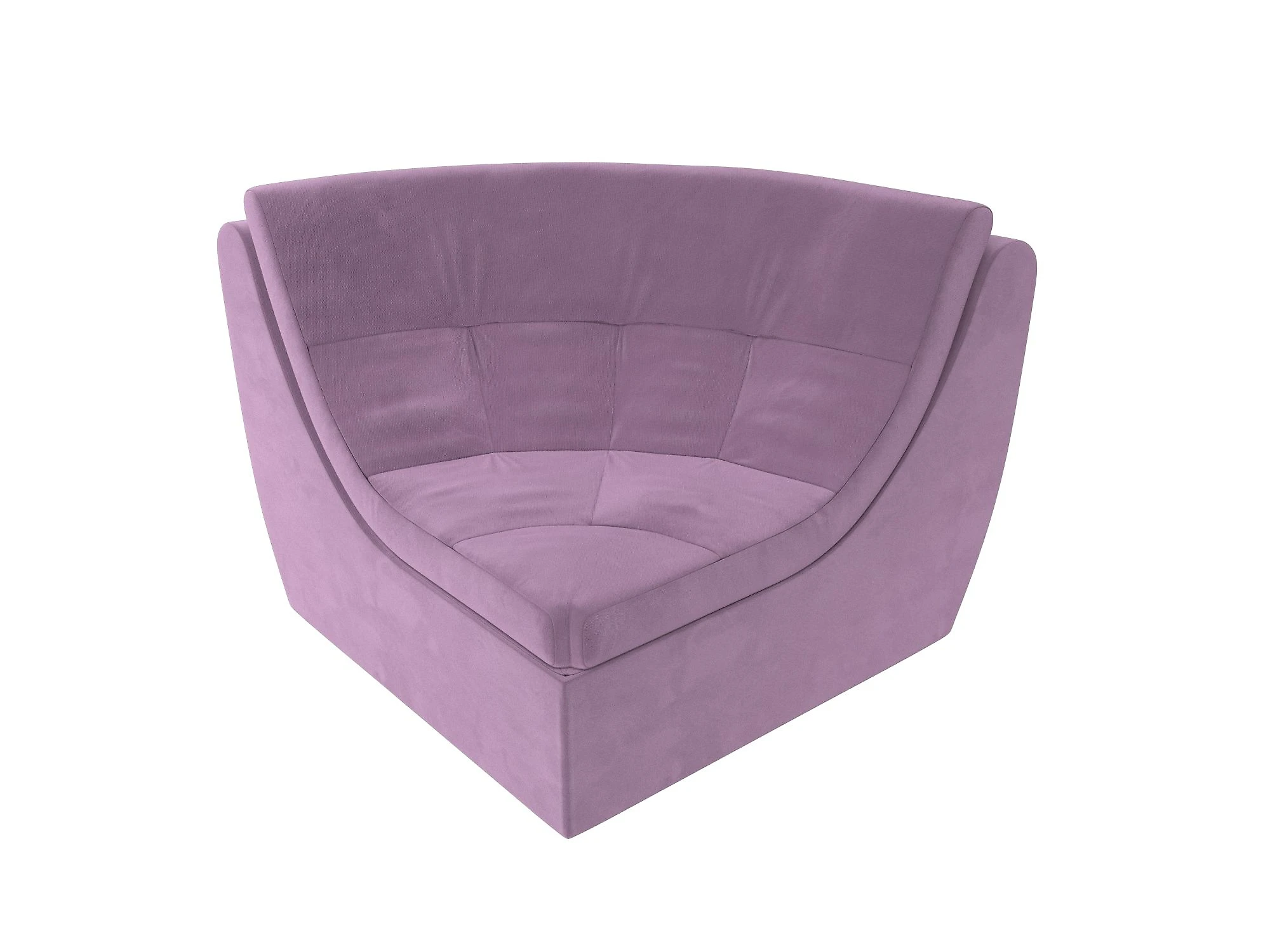 Фиолетовое кресло Холидей угловое Дизайн 14