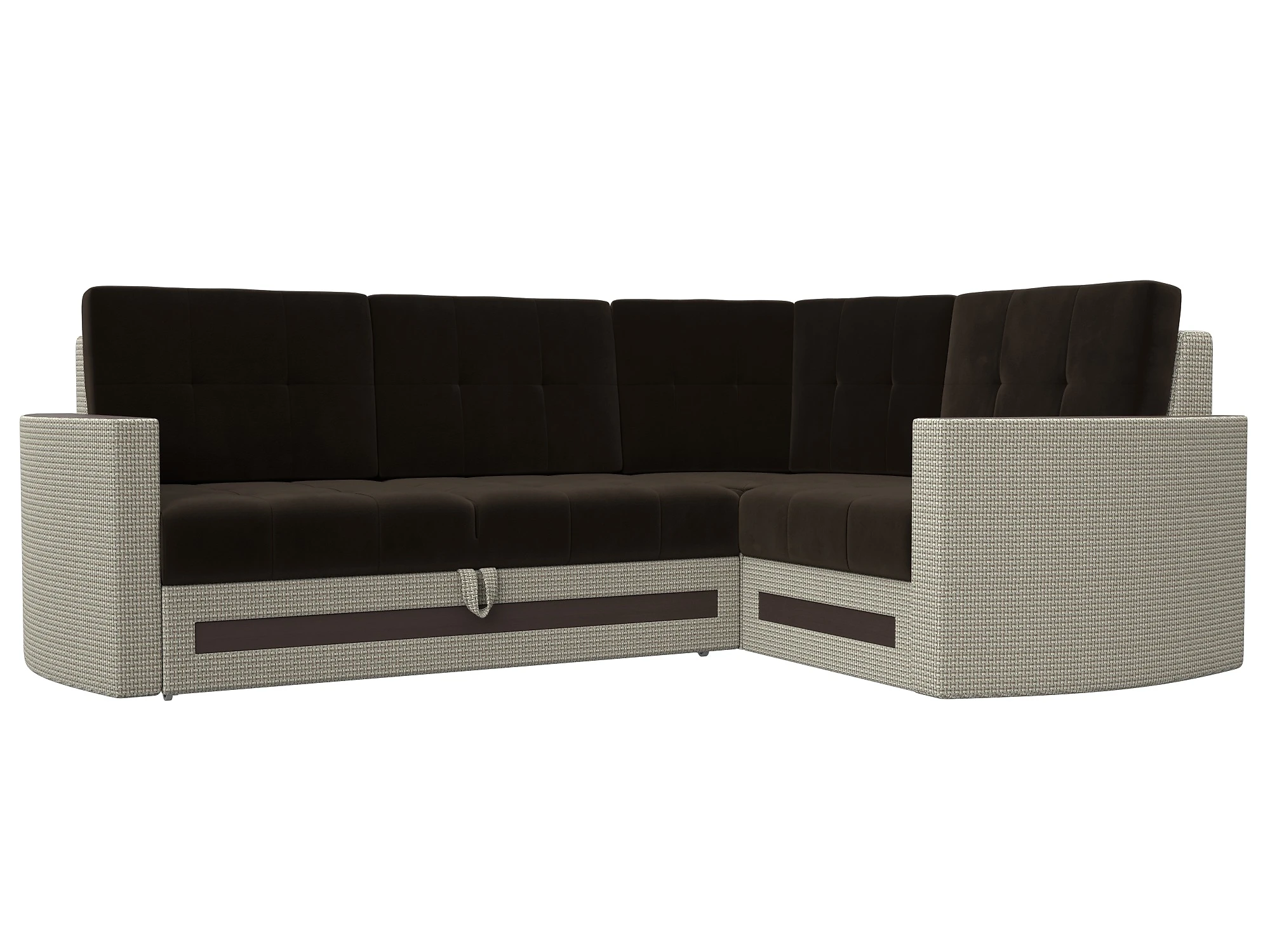  угловой диван из рогожки Белла Дизайн 31